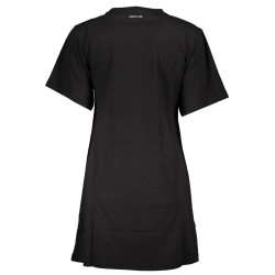 CAVALLI CLASS T-SHIRT MANICHE CORTE DONNA NERO