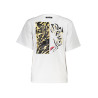 CAVALLI CLASS T-SHIRT MANICHE CORTE DONNA BIANCO