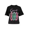 CAVALLI CLASS T-SHIRT SHORT SLEEVE WOMAN BLACK