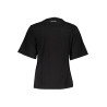 CAVALLI CLASS T-SHIRT MANICHE CORTE DONNA NERO