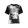 CAVALLI CLASS T-SHIRT MANICHE CORTE DONNA NERO