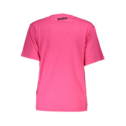 CAVALLI CLASS T-SHIRT MANICHE CORTE DONNA ROSA