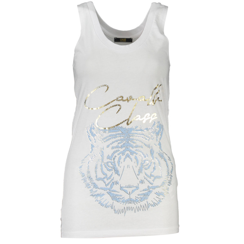 CAVALLI CLASS CANOTTA DONNA BIANCO