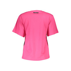 CAVALLI CLASS T-SHIRT MANICHE CORTE DONNA ROSA