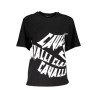 CAVALLI CLASS T-SHIRT MANICHE CORTE DONNA NERO