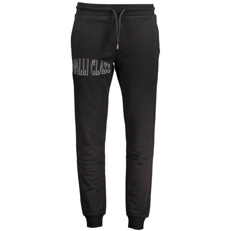 CAVALLI CLASS BLACK MEN&39S TROUSERS