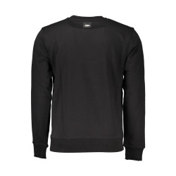 CAVALLI CLASS SWEATSHIRT WITHOUT ZIP BLACK MAN