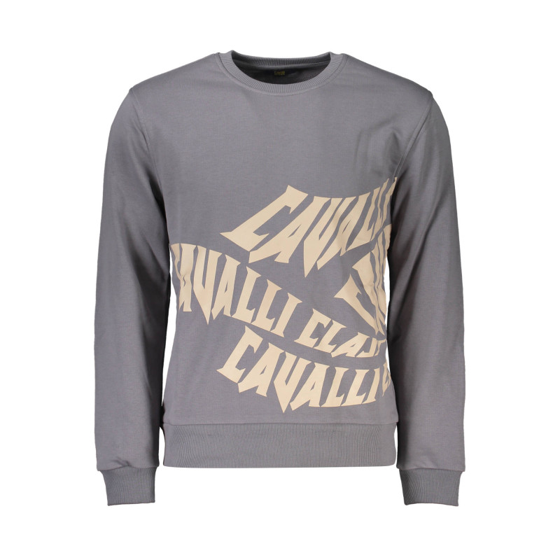 CAVALLI CLASS SWEATSHIRT WITHOUT ZIP FOR MAN GRAY