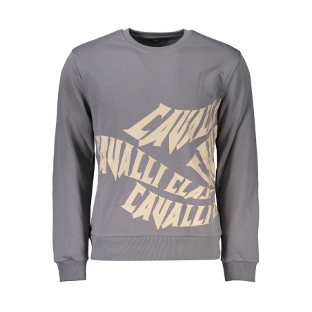 CAVALLI CLASS SWEATSHIRT WITHOUT ZIP FOR MAN GRAY