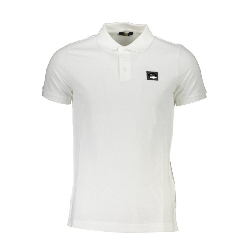 CAVALLI CLASS POLO SHORT SLEEVE MAN WHITE