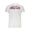 CAVALLI CLASS POLO SHORT SLEEVE MAN WHITE