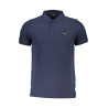 CAVALLI CLASS POLO SHORT SLEEVE MAN BLUE