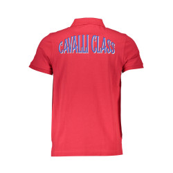 CAVALLI CLASS POLO SHORT SLEEVE MAN RED