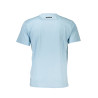 CAVALLI CLASS T-SHIRT MANICHE CORTE UOMO AZZURRO