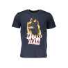 CAVALLI CLASS T-SHIRT MANICHE CORTE UOMO BLU