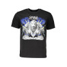 CAVALLI CLASS T-SHIRT MANICHE CORTE UOMO NERO