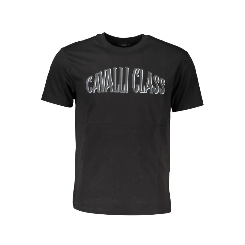 CAVALLI CLASS T-SHIRT MANICHE CORTE UOMO NERO