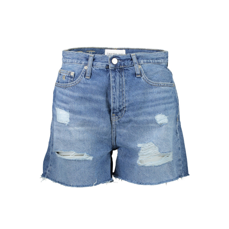 CALVIN KLEIN JEANS SHORT DONNA BLU