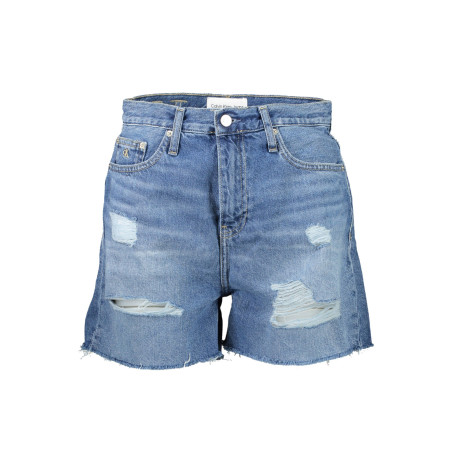 CALVIN KLEIN JEANS SHORT DONNA BLU