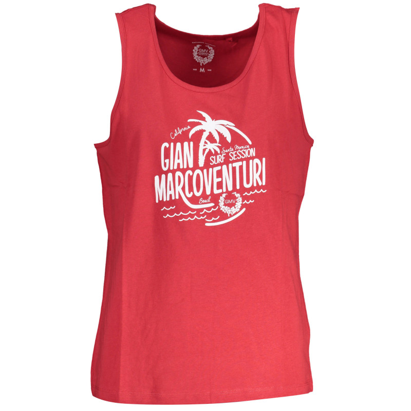 GIAN MARCO VENTURI MAN RED TANK TOP