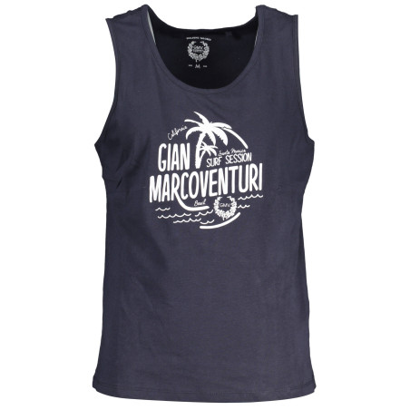 GIAN MARCO VENTURI MAN BLUE TANK TOP