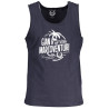 GIAN MARCO VENTURI MAN BLUE TANK TOP