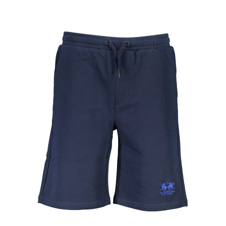 LA MARTINA BLUE MEN&39S BERMUDA PANTS