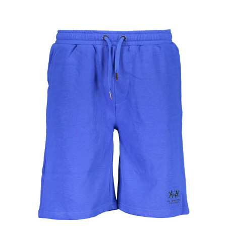 LA MARTINA BLUE MEN&39S BERMUDA PANTS