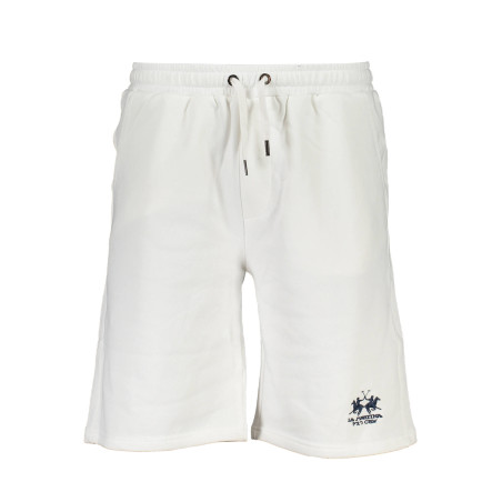 LA MARTINA WHITE MEN&39S BERMUDA PANTS