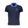 LA MARTINA POLO SHORT SLEEVE MAN BLUE