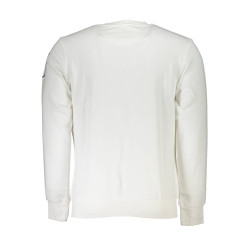 LA MARTINA WHITE MEN&39S SWEATSHIRT WITHOUT ZIP