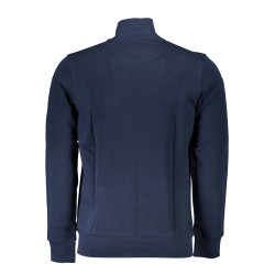 LA MARTINA MEN&39S BLUE ZIPPED SWEATSHIRT