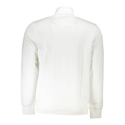 LA MARTINA MEN&39S WHITE ZIPPED SWEATSHIRT