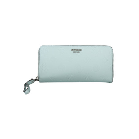 GUESS JEANS WALLET WOMAN LIGHT BLUE