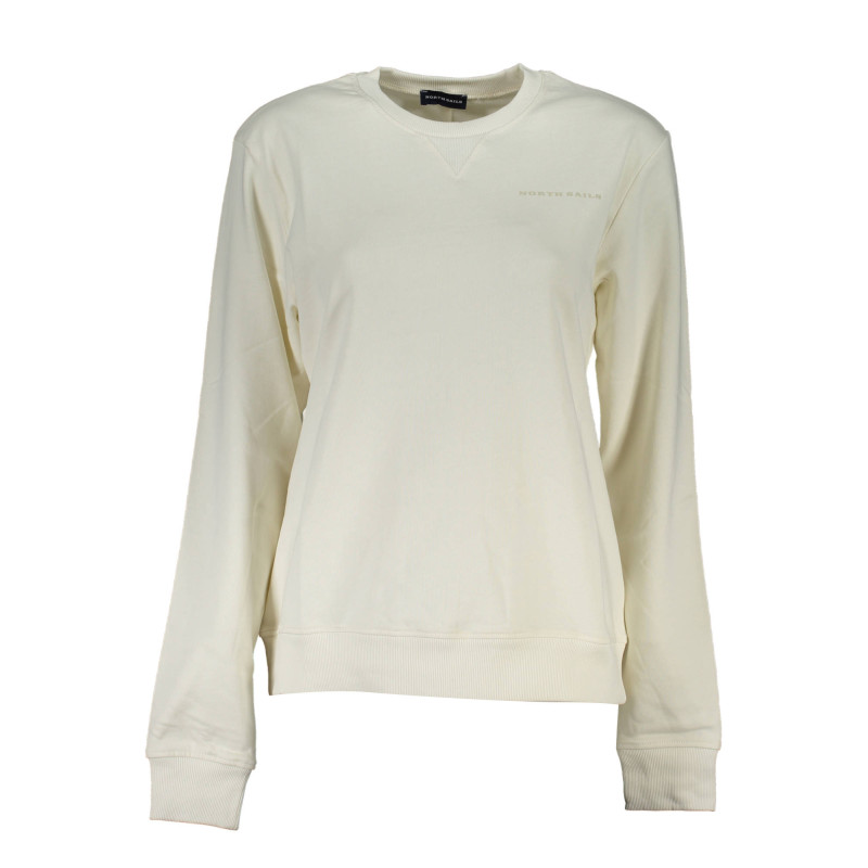 NORTH SAILS WOMEN&39S SWEATSHIRT WITHOUT ZIP WHITE