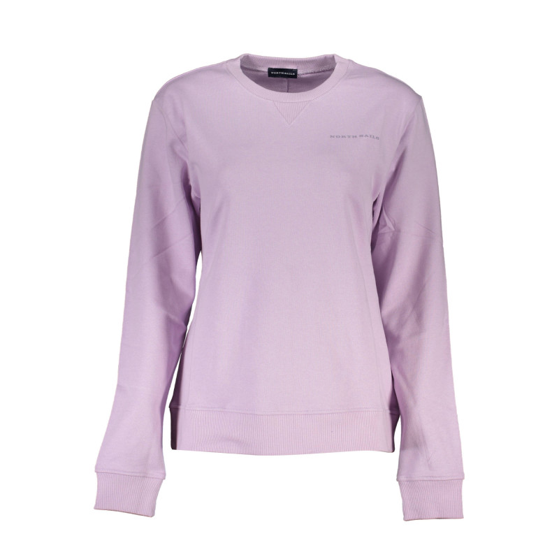 NORTH SAILS SWEATSHIRT WITHOUT ZIP WOMAN PURPLE