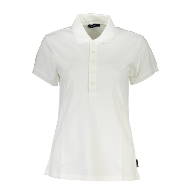 NORTH SAILS POLO MANICHE CORTE DONNA BIANCO