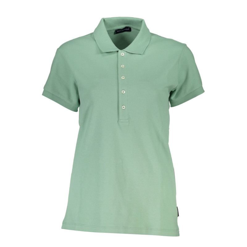 NORTH SAILS POLO SHORT SLEEVE WOMAN GREEN