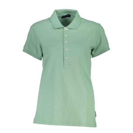 NORTH SAILS POLO SHORT SLEEVE WOMAN GREEN