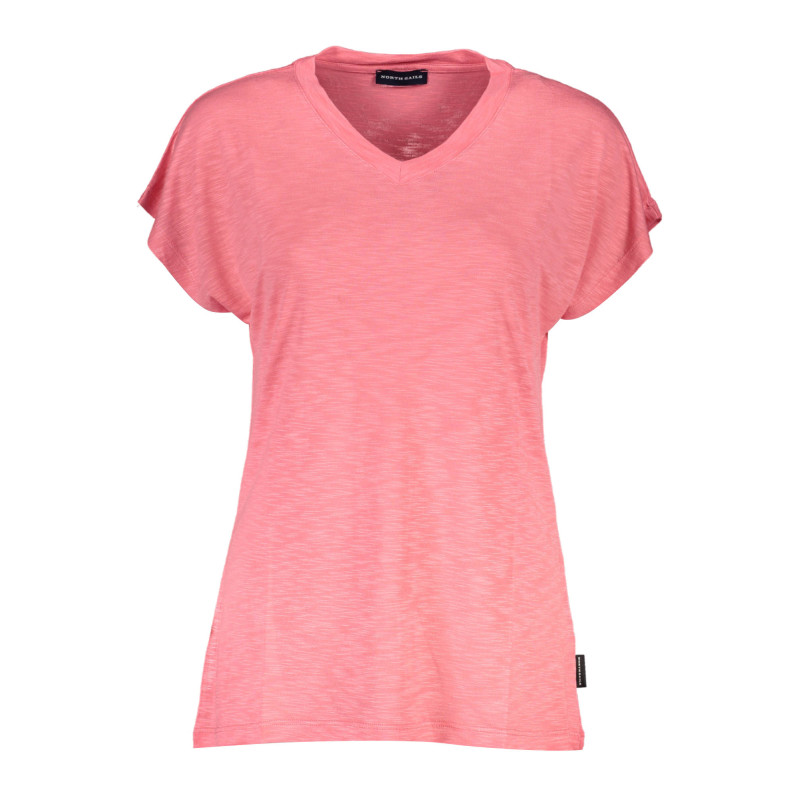 NORTH SAILS T-SHIRT MANICHE CORTE DONNA ROSSO