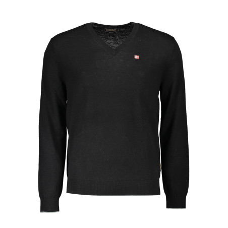 NAPAPIJRI BLACK MAN SWEATER