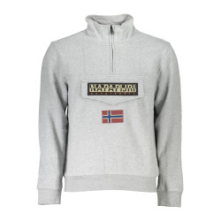 NAPAPIJRI SWEATSHIRT WITHOUT ZIP GRAY MAN