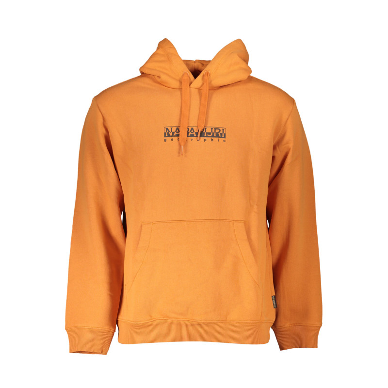 NAPAPIJRI SWEATSHIRT WITHOUT ZIP ORANGE MAN