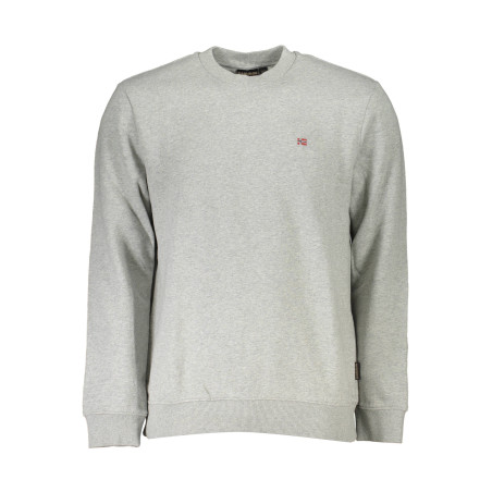 NAPAPIJRI SWEATSHIRT WITHOUT ZIP GRAY MAN