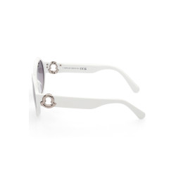 MONCLER WHITE WOMAN SUNGLASSES