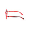 MONCLER RED WOMAN SUNGLASSES