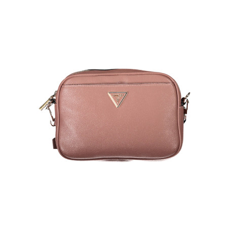 GUESS JEANS PINK WOMAN SHOULDER BAG