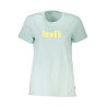 LEVI'S T-SHIRT MANICHE CORTE DONNA AZZURRO