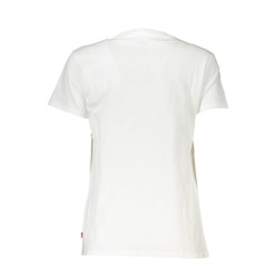 LEVI'S T-SHIRT MANICHE CORTE DONNA BIANCO