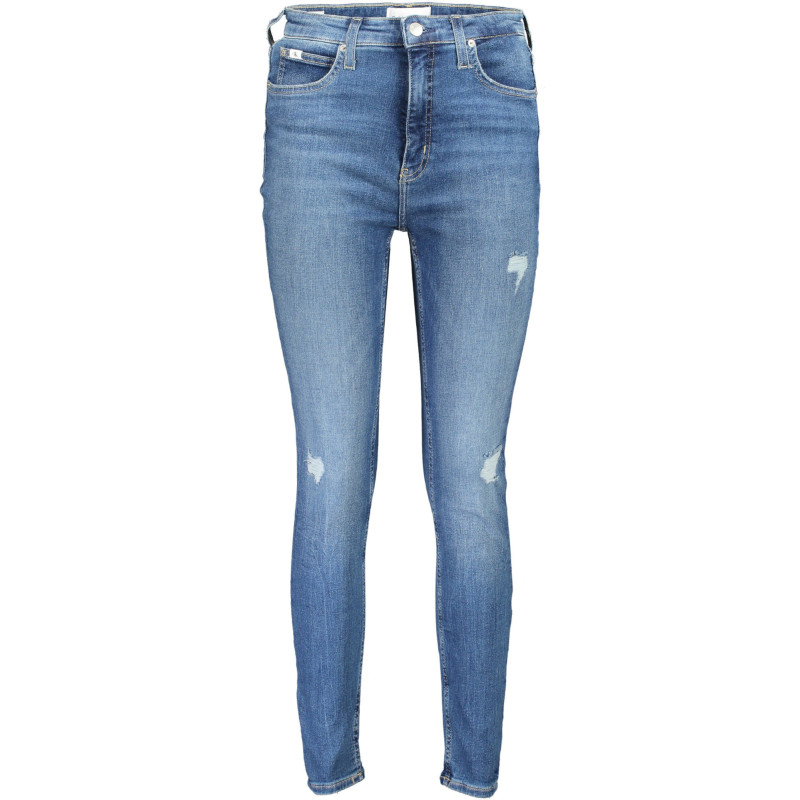 CALVIN KLEIN JEANS DENIM DONNA BLU